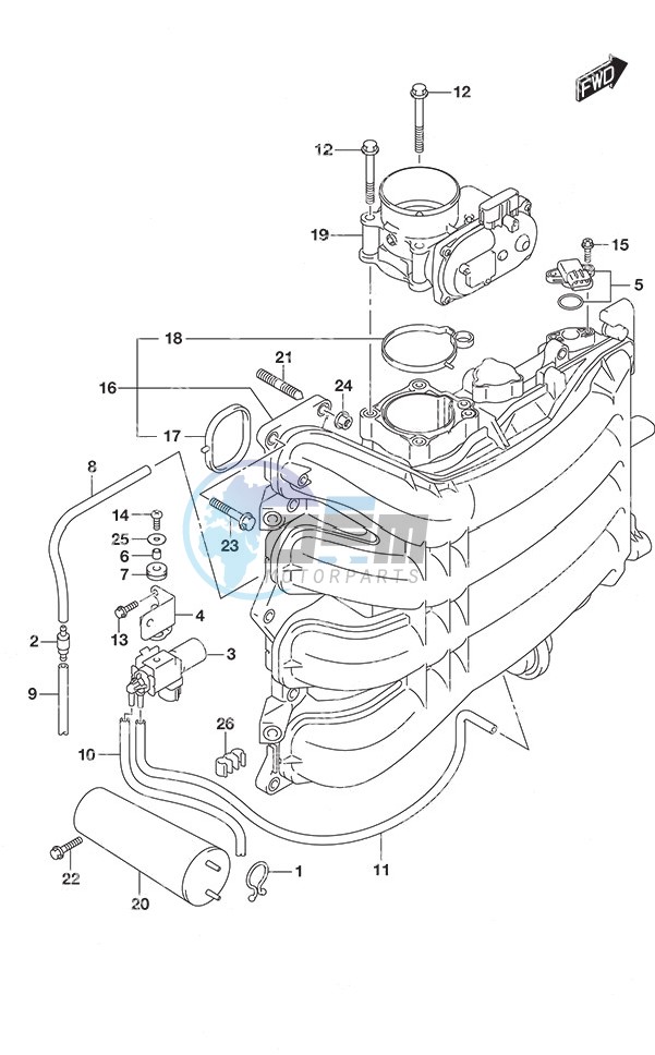 Intake Manifold/Throttle Body