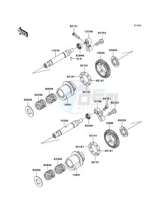 ZZR1400_ABS ZX1400D9F FR GB XX (EU ME A(FRICA) drawing Balancer