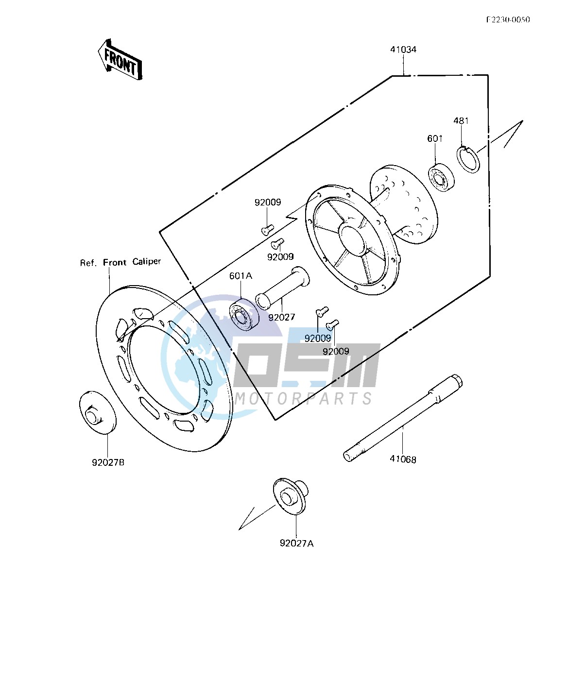 FRONT HUB