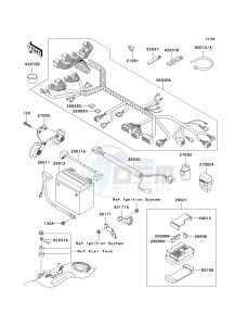 VN 1500 N [VULCAN 1500 CLASSIC] (N4) N4 drawing CHASSIS ELECTRICAL EQUIPMENT