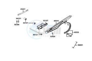 K-PIPE 50 drawing Rear Fork