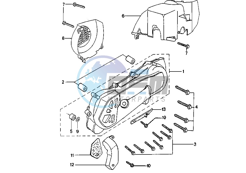 CRANKCASE COVER