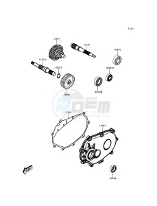 J125 SC125AGF XX (EU ME A(FRICA) drawing Transmission