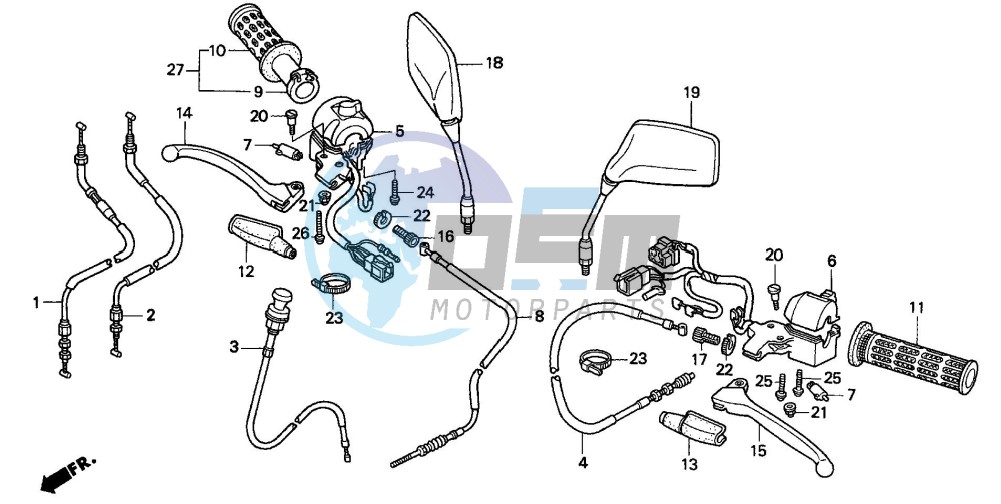 HANDLE LEVER/SWITCH/CABLE (1)