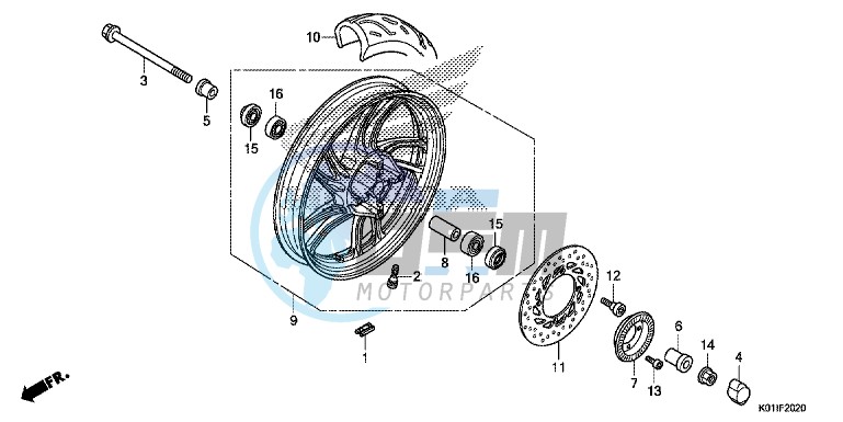 FRONT WHEEL