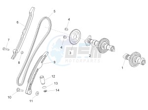 Tuono V4 1100 Factory USA-CND (NAFTA) (CND, USA) drawing Rear cylinder timing system