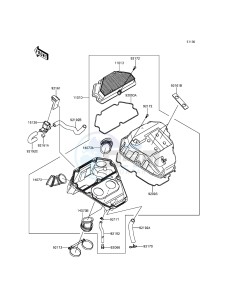 ER-6N ER650EGF XX (EU ME A(FRICA) drawing Air Cleaner