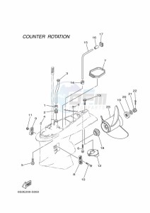 FL200BETX drawing PROPELLER-HOUSING-AND-TRANSMISSION-4