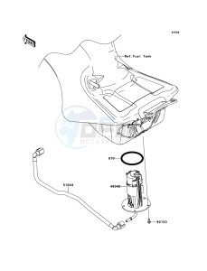 ZZR1400_ABS ZX1400FCF FR GB XX (EU ME A(FRICA) drawing Fuel Pump