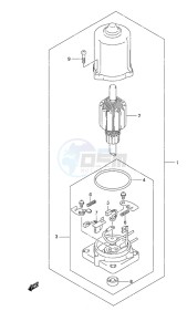 DF 40A drawing PTT Motor