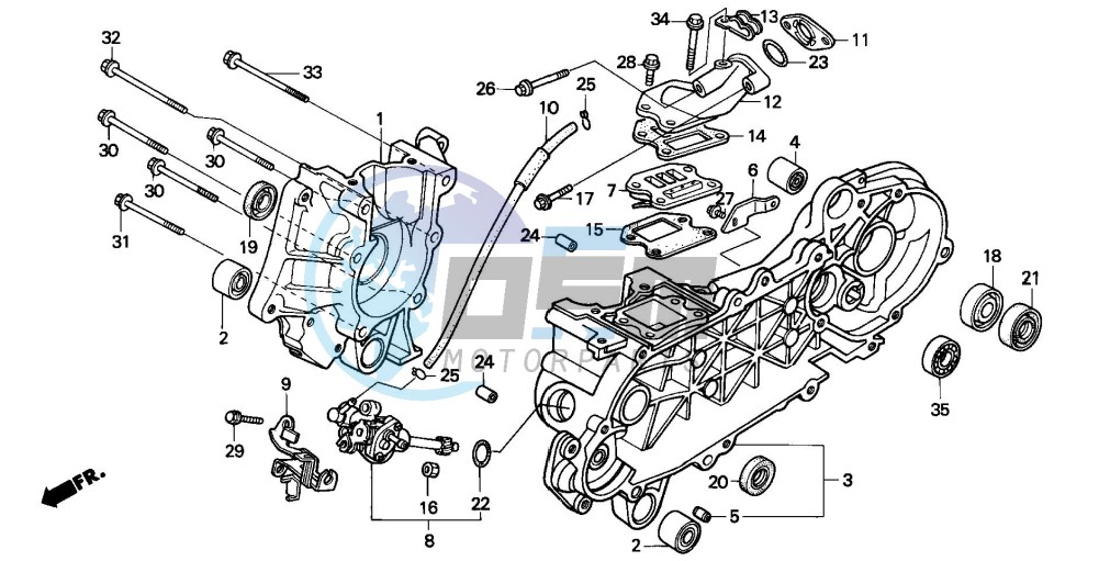 CRANKCASE/OIL PUMP