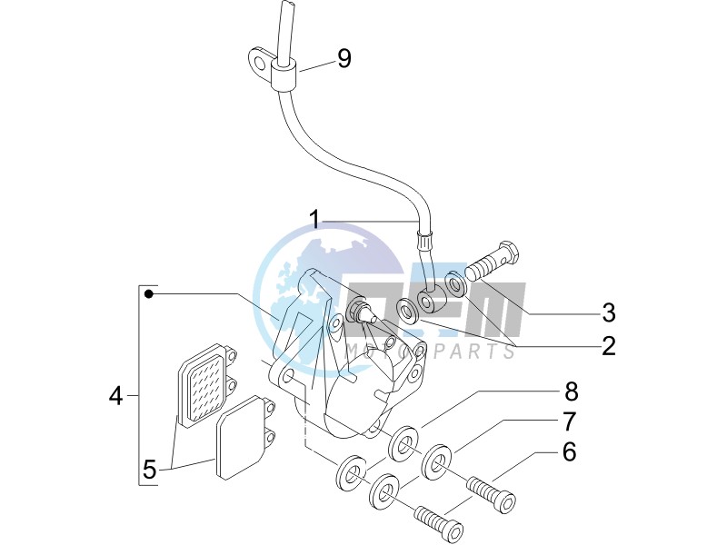 Brakes hose  - Calipers