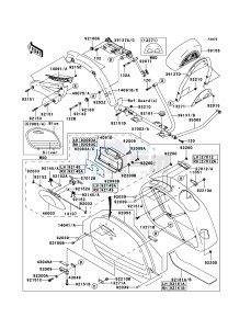 VN1600 CLASSIC TOURER VN1600-D1H GB XX (EU ME A(FRICA) drawing Saddlebags