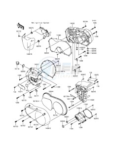 VULCAN 900 CUSTOM VN900CDF GB XX (EU ME A(FRICA) drawing Engine Cover(s)