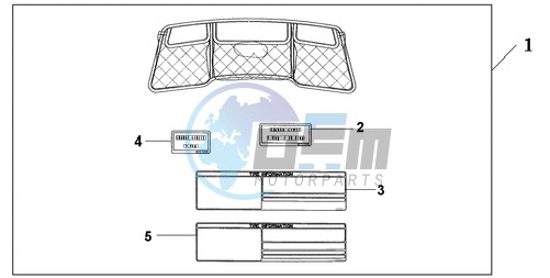 INNER TRUNK LID ORG