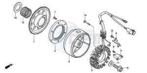 TRX300EX SPORTRAX 300EX drawing GENERATOR