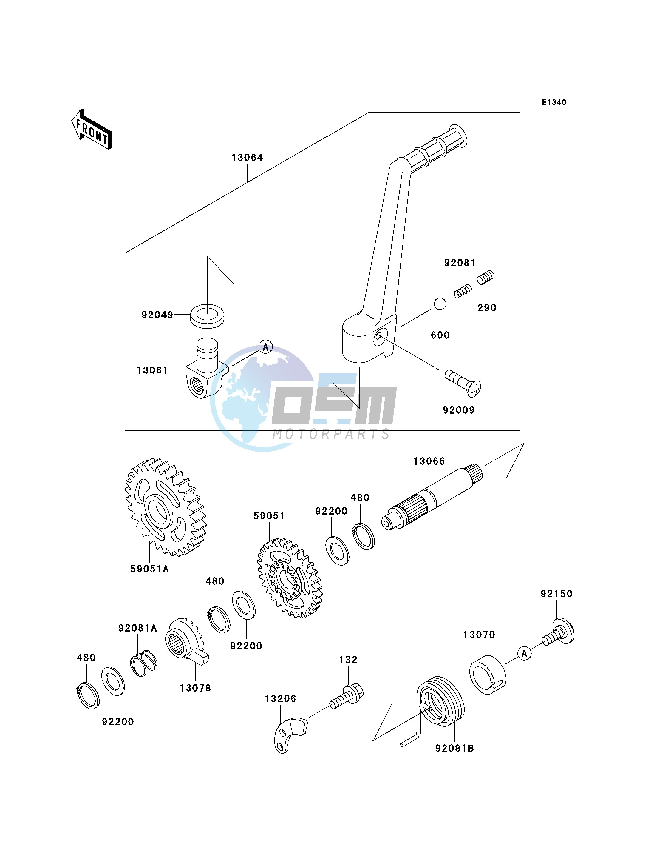 KICKSTARTER MECHANISM