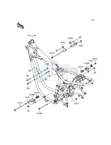 W800 EJ800AGF GB XX (EU ME A(FRICA) drawing Engine Mount