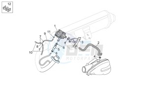 Leonardo 125-150 ST drawing Secondary air