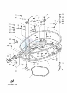 FL250DETX drawing BOTTOM-COVER-1