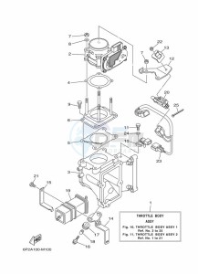 FL200BETX drawing THROTTLE-BODY