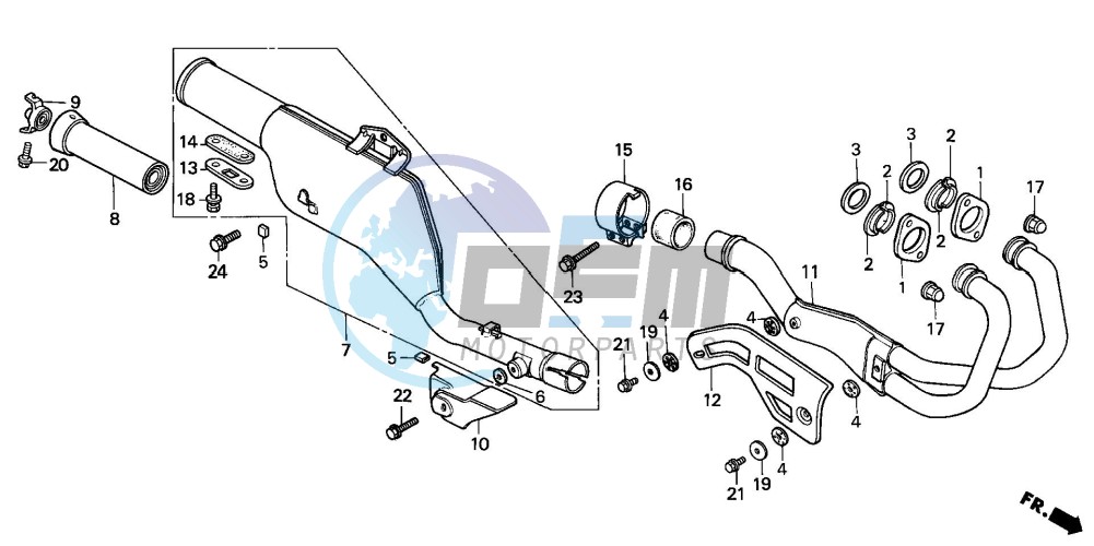 EXHAUST MUFFLER