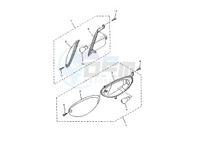 YP MAJESTY 125 drawing FRONT FLASHER LIGHTS