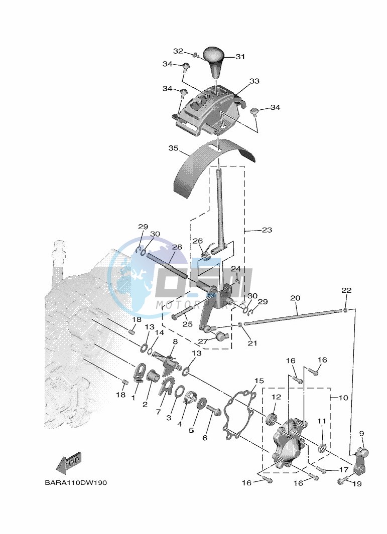 SHIFT SHAFT