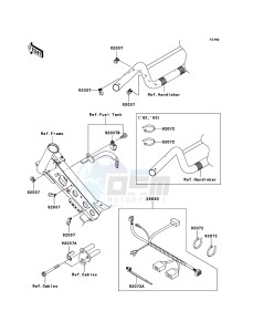 KLX110 KLX110-A4 EU drawing Chassis Electrical Equipment