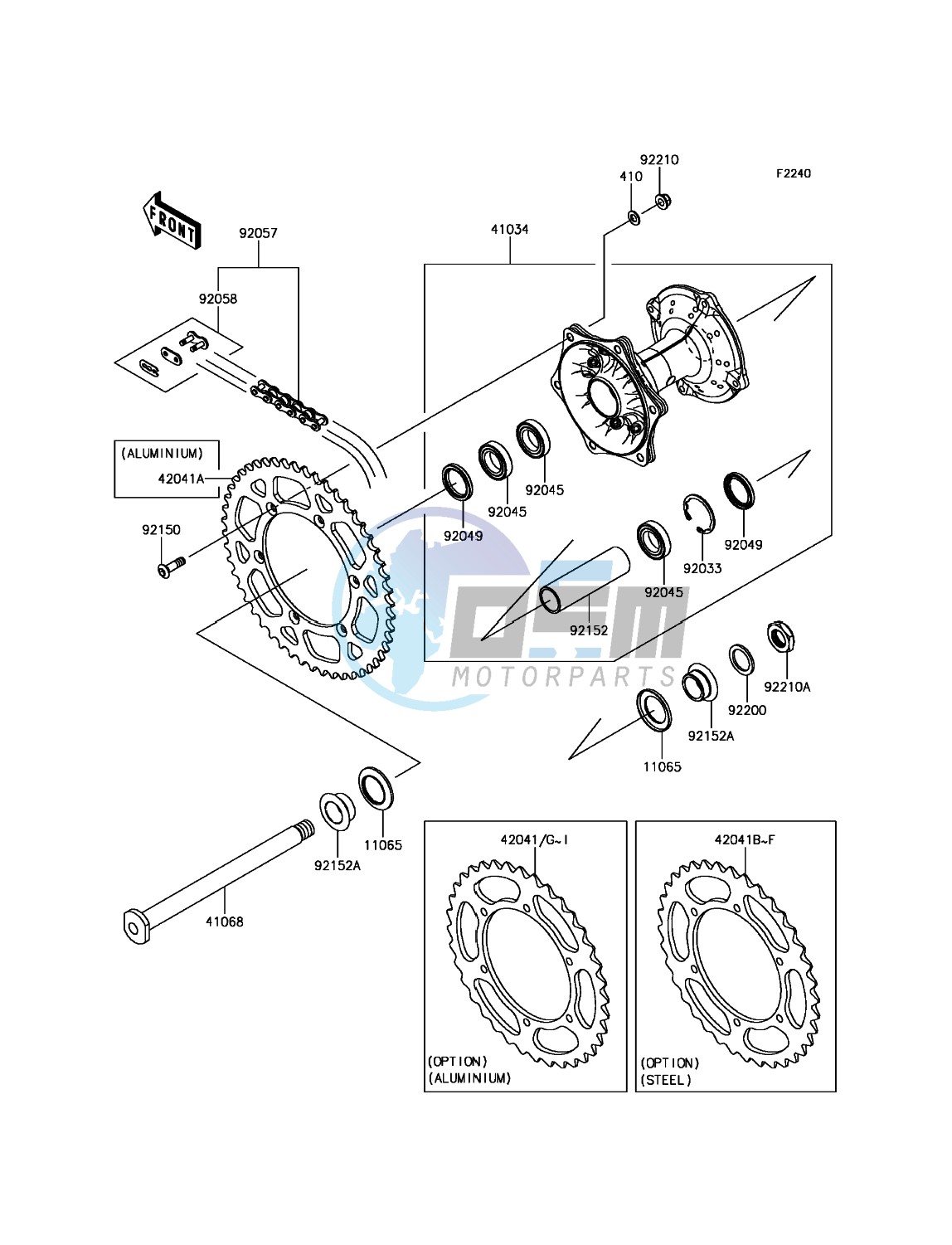 Rear Hub