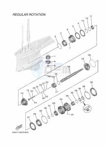 XF375NSA-2019 drawing PROPELLER-HOUSING-AND-TRANSMISSION-2