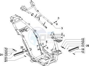 Runner 50 SP Race drawing Frame bodywork