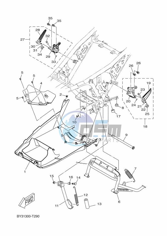 STAND & FOOTREST