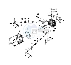 FIDDLE III 125I (XA12W2-EU) (L7-M0) (E4) drawing CYLINDER HEAD COMPLETE