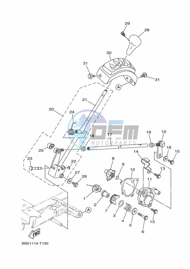 SHIFT SHAFT