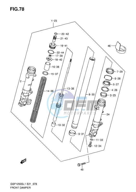 FRONT DAMPER