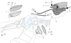 Tuono 1000 drawing Taillight