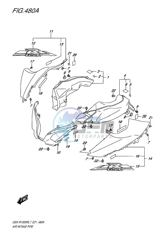 AIR INTAKE PIPE