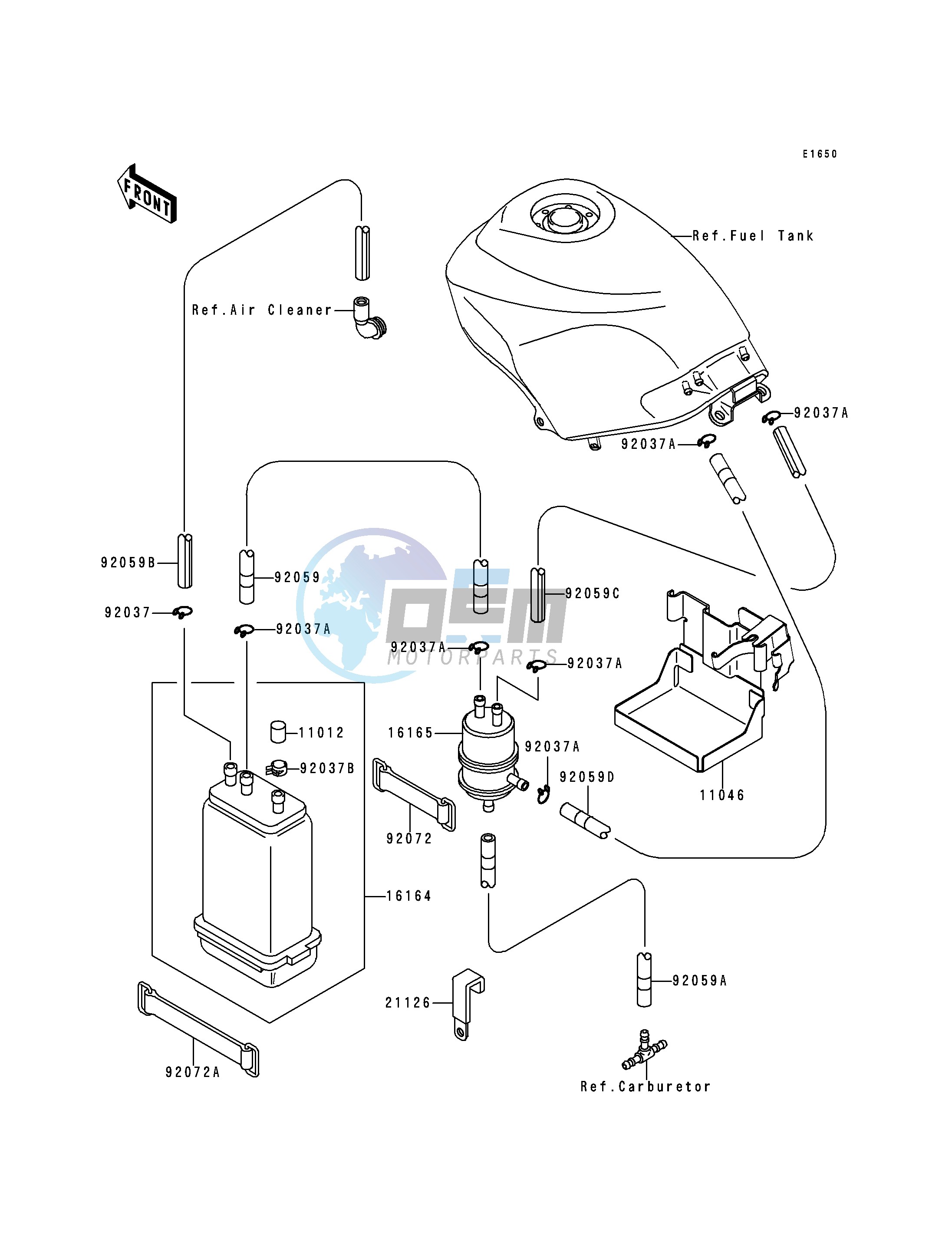 FUEL EVAPORATIVE SYSTEM