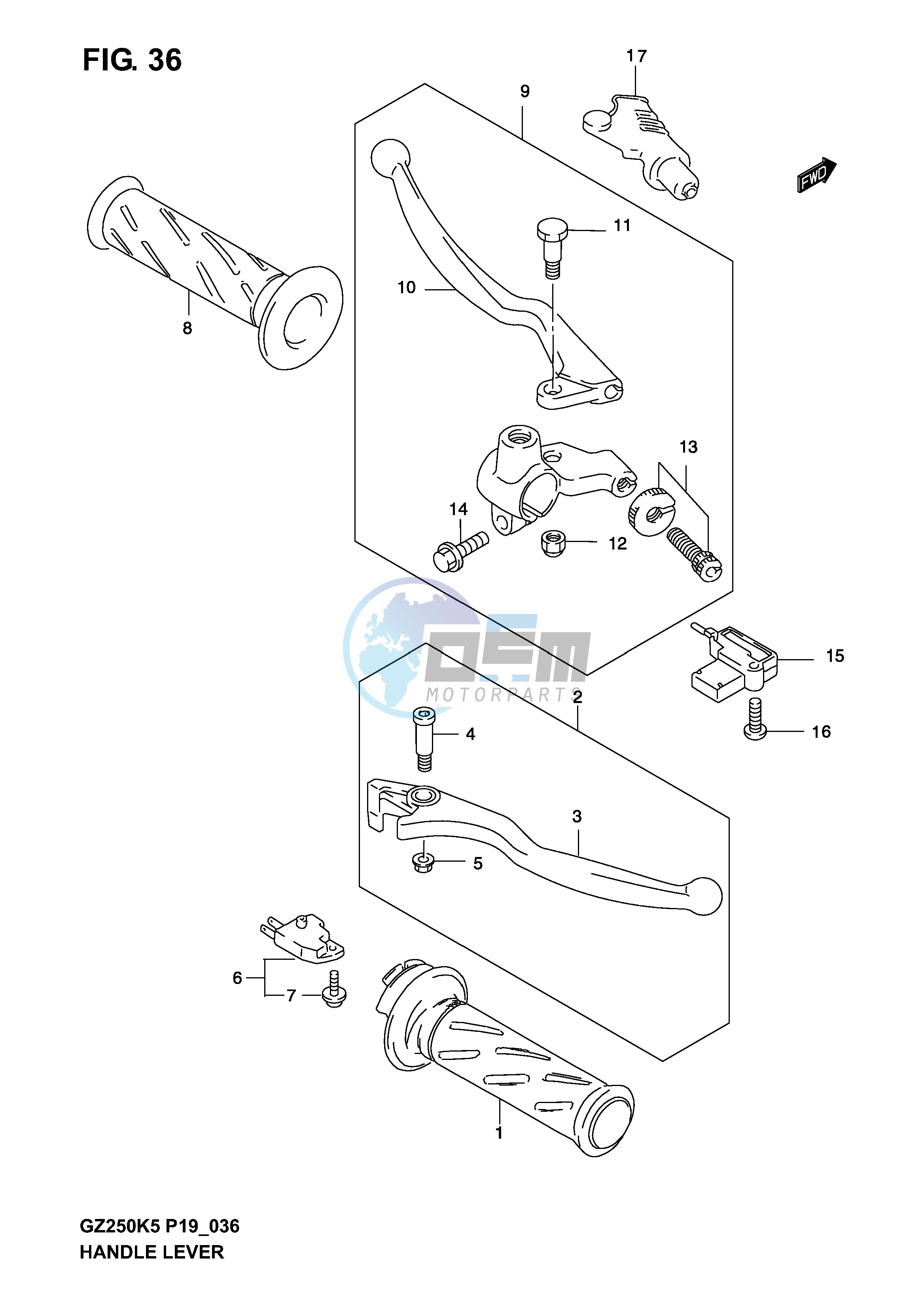 HANDLE LEVER