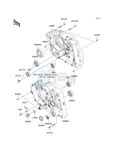 KLX 140 B (KLX140L MONSTER ENERGY) (B8F-B9FA) B8F drawing CRANKCASE