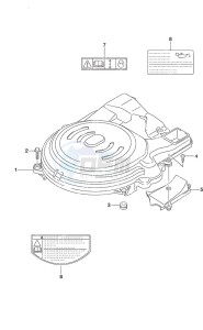 DF 90A drawing Ring Gear Cover