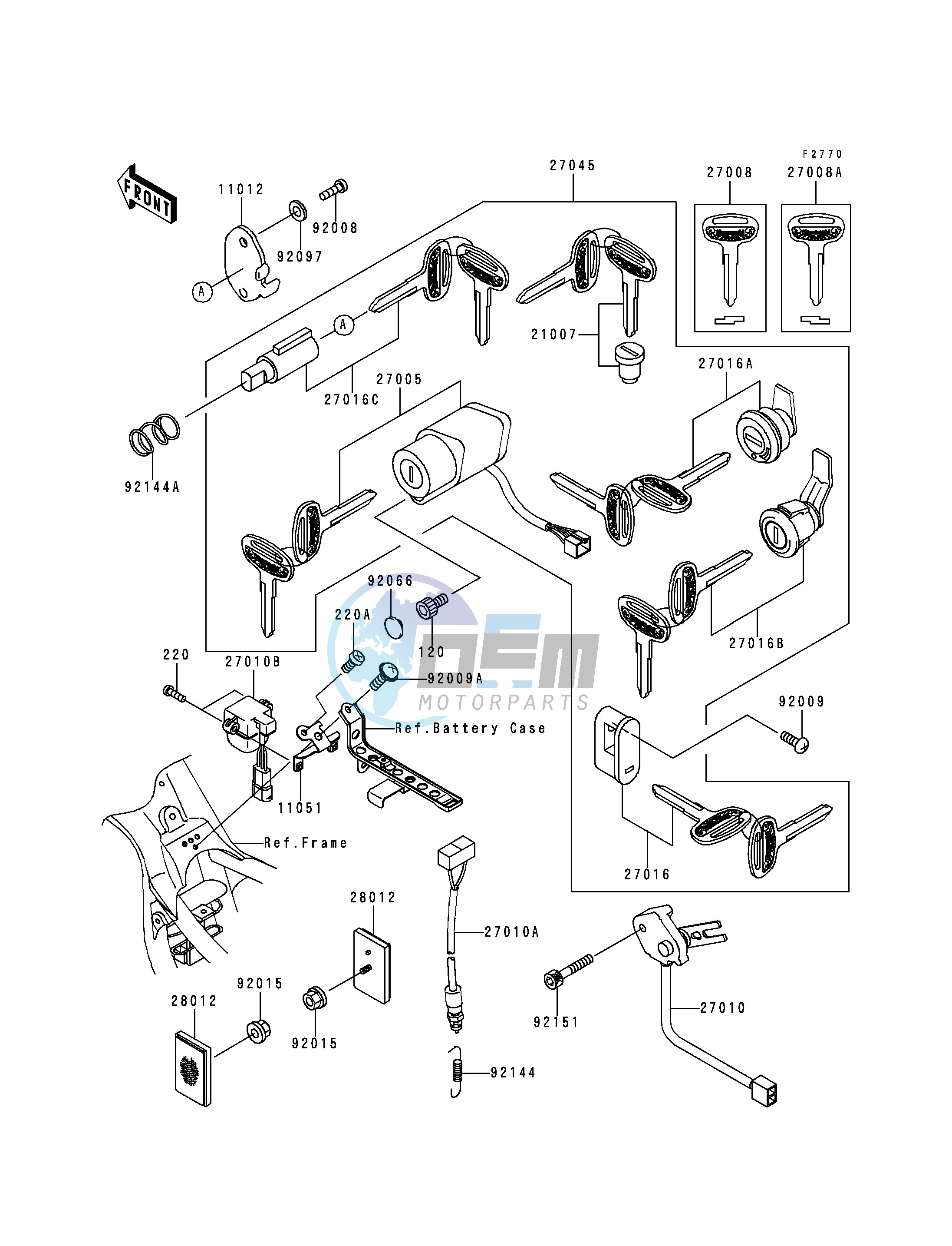 IGNITION SWITCH_LOCKS_REFLECTORS