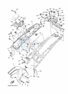 XT1200ZE XT1200ZE SUPER TENERE ABS (BP9C) drawing FENDER