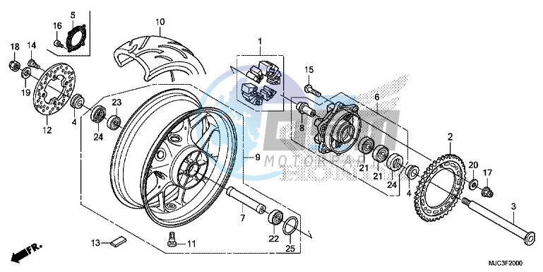 REAR WHEEL