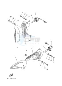 YFM350 YFM35RD RAPTOR 350 (1BSA 1BS9) drawing HEADLIGHT