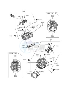 VULCAN_1700_VOYAGER_ABS VN1700BGF GB XX (EU ME A(FRICA) drawing Cylinder Head