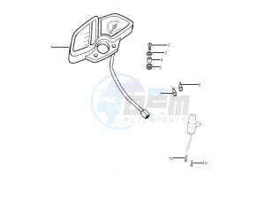 RCR_SMT 50 drawing Meter combination - Cruscotto