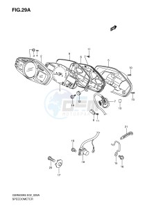 GSR600 (E2) drawing SPEEDOMETER (GSR600AK7 AK8 UAK7 UAK8)