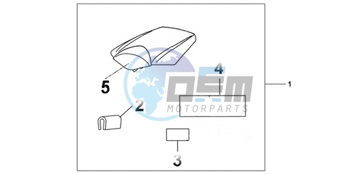 SEAT COWL *R334*